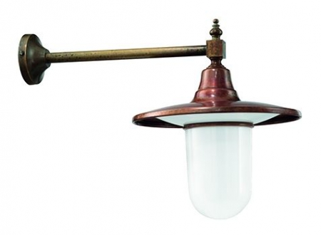 Tuinverlichting IL PONTE Koperen Buitenlamp 250.24.ORB