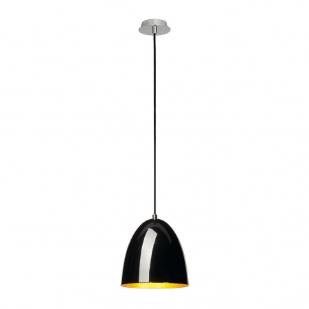 Hanglampen BEBOP LED Hanglamp dimbaar Zwart/Goud 20cm