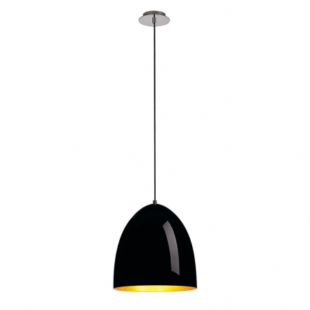Hanglampen BEBOP LED Hanglamp dimbaar Zwart/Goud 30cm