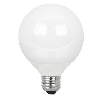 LED lampen E27 LEDLAMP GLOBE 80MM 9,5W (=60W) NIET DIMBAAR WARM WIT MAT