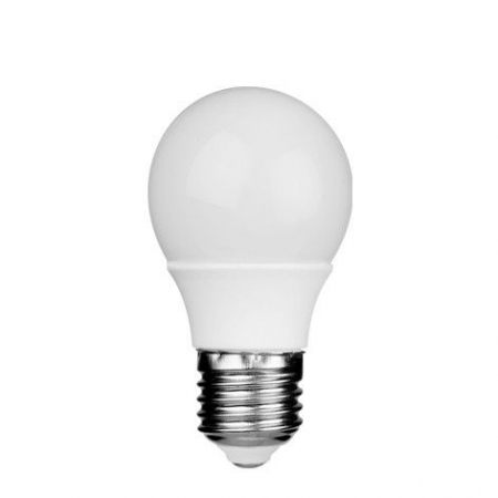 LED lampen E27 LEDLAMP KOGEL 5,5W (=32W) DIMBAAR WARM WIT