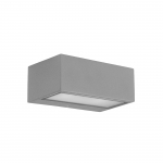 NEMESIS wandlamp grijs by Leds-C4 OUTDOOR 05-9800-34-CM