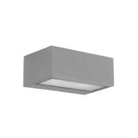 NEMESIS wandlamp grijs by Leds-C4 OUTDOOR 05-9800-34-CM