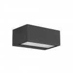 NEMESIS wandlamp antraciet by Leds-C4 Outdoor 05-9800-Z5-CL