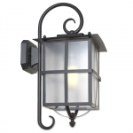 RUSTICA wandlamp roestbruin by Leds-C4 Outdoor 05-9866-18-M3