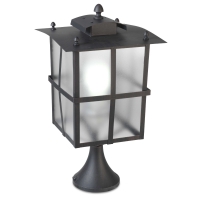RUSTICA lantaarn roestbruin by Leds-C4 Outdoor 10-9866-18-M3