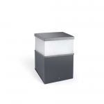 CUBIK sokkel antraciet by Leds-C4 OUTDOOR 10-9938-Z5-CL