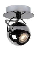MINI-COMET LED spot zwart chroom by Lucide 26950/05/09