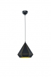 HOUSTON Hanglamp Mat zwart by Trio Leuchten 300300132