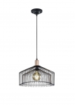 TANJA Hanglamp Zwart by Trio Leuchten 300700102