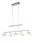 DUELLANT LED Hanglamp Chroom by Trio Leuchten 372010506