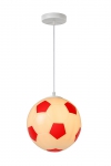 FOOTBALL hanglamp rood by Lucide 43407/25/32
