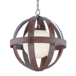 WESTBURY 1 hanglamp roestkleurig by Eglo 49629