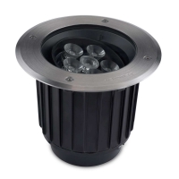 GEA grondspot RVS by Leds-C4 OUTDOOR 55-9968-CA-CM