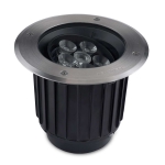 GEA grondspot RVS by Leds-C4 OUTDOOR 55-9970-CA-CL