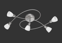 CARICO LED Plafondlamp Trio Leuchten 671510507