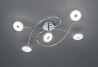 PILATUS LED Plafondlamp Trio Leuchten 675910506