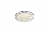 ROMADOUR LED Plafonnière Nikkel mat by Trio Leuchten 677310907