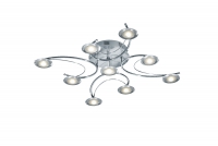 SANTIAGO LED Plafondlamp LifeStyle by Trio Leuchten 678510906
