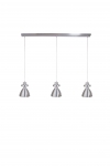 TRIPOLOS moderne hanglamp Staal by Steinhauer 7631ST