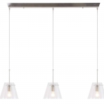 Glass Cloak Design hanglamp Staal by Steinhauer 7864ST