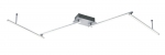 HIGHWAY LED Geborsteld aluminium Trio Leuchten 871810405