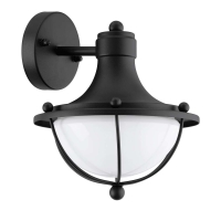MONASTERIO wandlamp zwart by Eglo Outdoor 95976