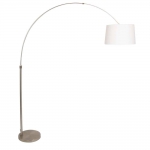 STRESA moderne vloerlamp Staal by Steinhauer 9825ST