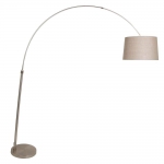 STRESA moderne vloerlamp Staal by Steinhauer 9827ST