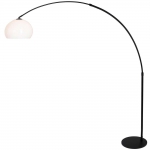 STRESA moderne vloerlamp Zwart by Steinhauer 9831ZW