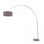 Gramineus moderne vloerlamp Staal by Steinhauer 9853ST