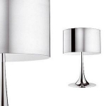 OUTLET LAATSTE SHOWROOM MODEL SPUN LIGHT T1 GEPOLIJST ALUMINIUM by FLOS F6610050