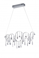 GARRET LED Hanglamp Chroom by Trio Leuchten R32162106