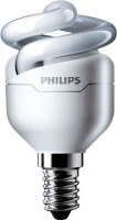 E14 SPAARLAMP 5W (=25W) TORNADO by PHILIPS Warm Wit