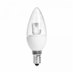 E14 LEDLAMP KAARS 5,5W (=32W) DIMBAAR WARM WIT HELDER