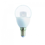 E14 LEDLAMP KOGEL 5,5W (=32W) DIMBAAR WARM WIT HELDER