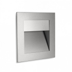 SIGN DESIGN Inbouwmuurlamp Zilver