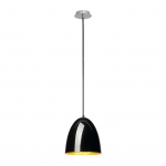 BEBOP LED Hanglamp dimbaar Zwart/Goud 20cm