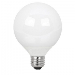 E27 LEDLAMP GLOBE 80MM 9,5W (=60W) NIET DIMBAAR WARM WIT MAT